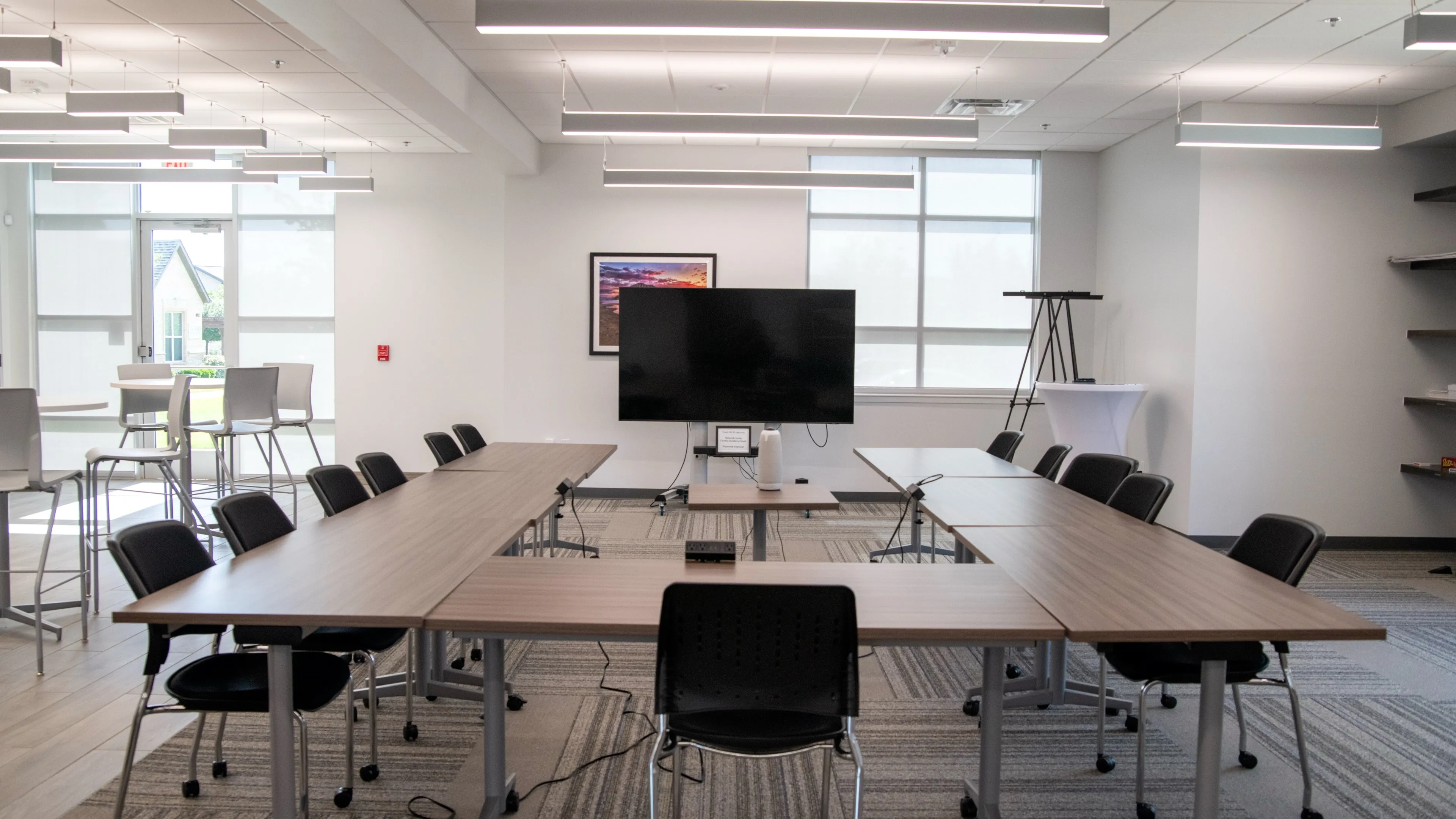 Leadership planning session around a conference table